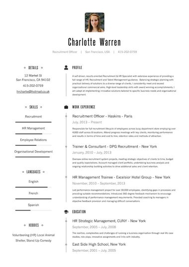Profesjonalny szblon CV Corporate